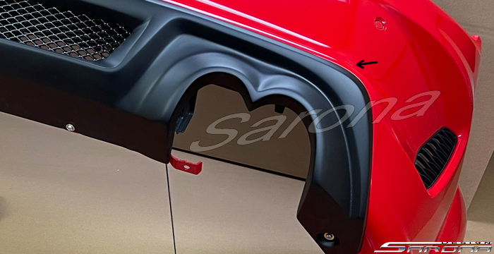Custom Dodge Charger  Sedan Rear Add-on Lip (2015 - 2023) - $490.00 (Part #DG-023-RA)